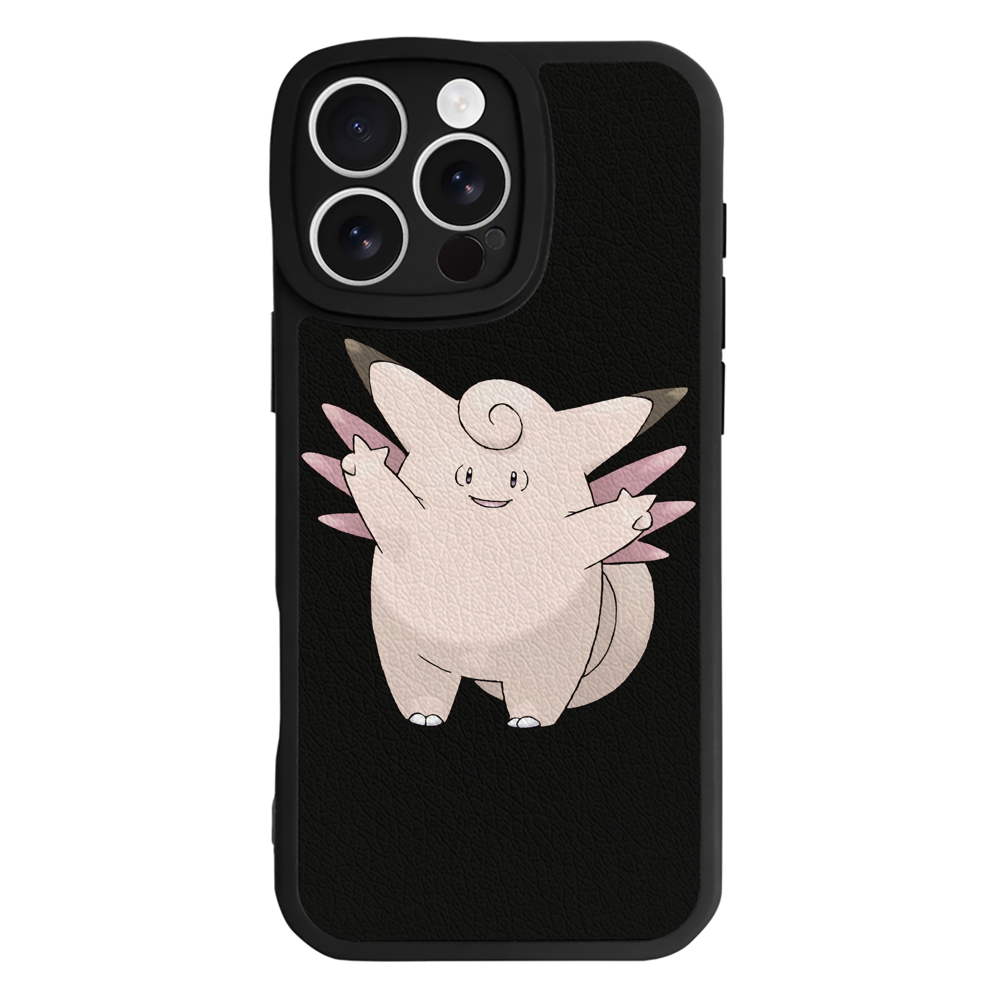 （画像用） ポケットモンスター Pokémon 【iPhone 16シリーズ対応】シリコンスマホケース（レザー調） 材質：シリコン